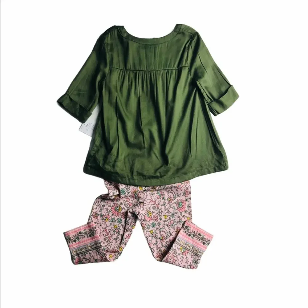 Carter's Baby Matching Floral Matching Set Sz 18M